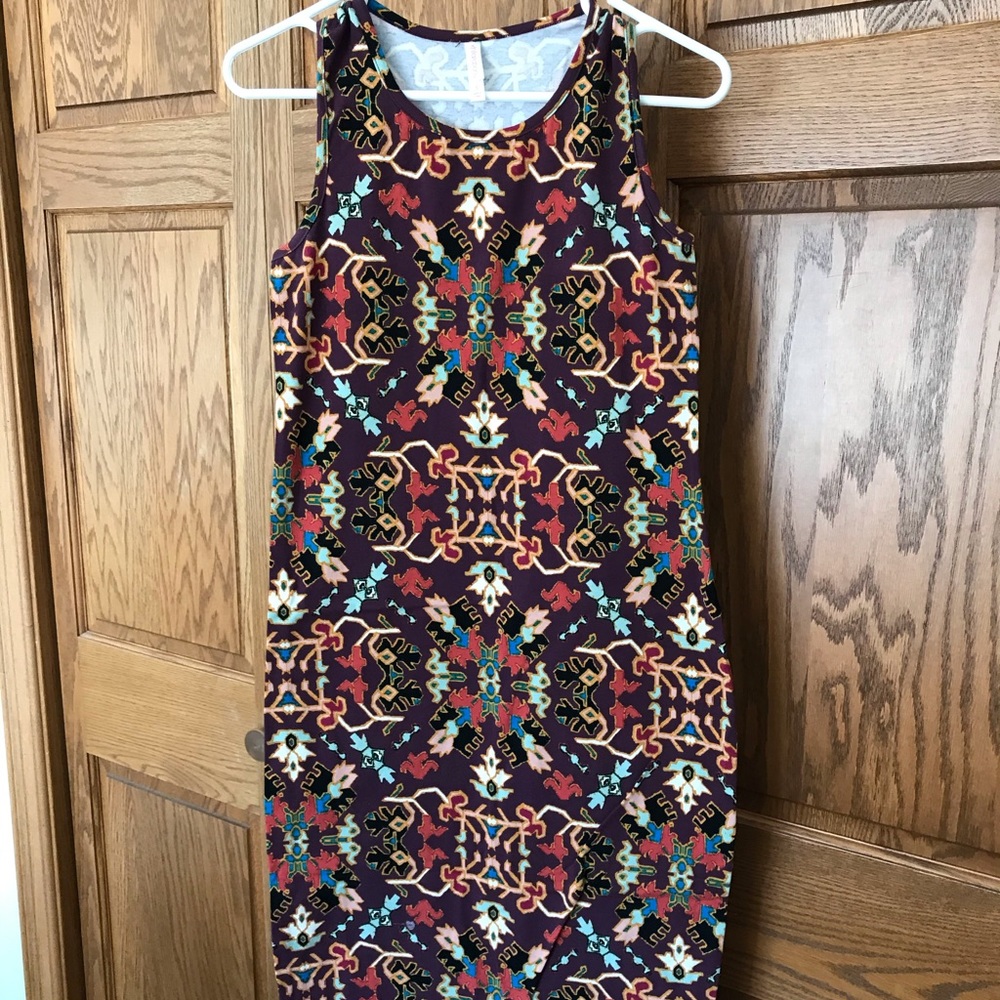 Aztec bodycon dress